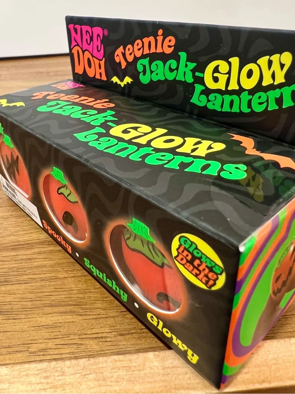 Teenie Jack-Glow Lanterns - Orange Glow Squishy 3-Pack